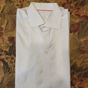 Light blue stripe dress shirt by Eton